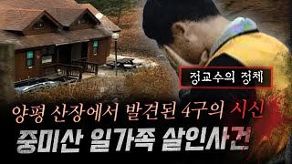 강남 동호회에서 시작된 지독한 악연으로 일가족 4명 결국 산장에서 시신으로 발견  금요사건파일 [upl. by Adar384]