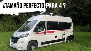 🚐 ¿TAMAÑO IDEAL PARA 4 PERSONAS 🤔 VAN TOUR furgoneta CAMPER PILOTE V 600 S a FONDO [upl. by Hudnut]