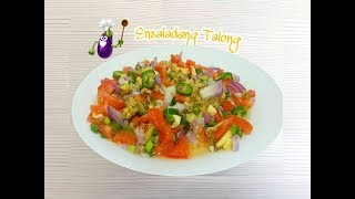 How to make Ensaladang TalongJhenZ Vlog [upl. by Rebme979]