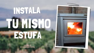 TUTORIAL COMO INSTALAR ESTUFA quot TROMEN quot DOBLE COMBUSTIÓN  parte 1 🤯🤯🤯 [upl. by Yorgen]