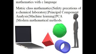 Matric mathematicsSafety precautions chemical labMachine learningPCAMathematical methods [upl. by Lacie]