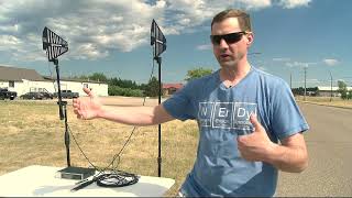 Do Antennas Matter Distance testing Sennheisers EWD Wireless Microphone [upl. by Ainaj]