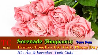 Serenade Rimpianto Karaoke Tone Nam [upl. by Tai810]