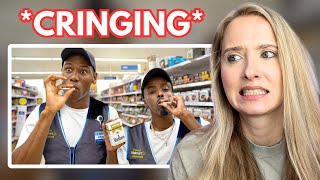 Reaction to beta squad’s We Pretended To Work At Walmart [upl. by Nilecoj]