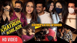 Khatron Ke Khiladi Season 11  Rahul Vaidya Divyanka Tripathi Arjun Bijlani Nikki Tamboli Shweta [upl. by Akcirred]