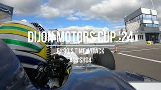 DIJON MOTORS CUP  F1 90s TIME ATTACK  ONBOARD AGS SH04 [upl. by Sremmus796]