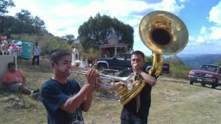 EL CORRIDO DE LOS PEREZ A TUBA Y TROMPETA [upl. by Eisnyl]