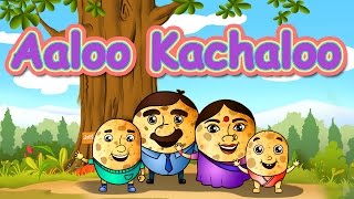 Aloo kachaloo kahan gaye they  Hindi Rhymes  Nursery rhymes from Jugnu Kids [upl. by Huang]