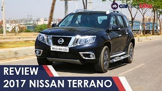 2017 Updated Nissan Terrano Review  NDTV CarAndBike [upl. by Norrie]