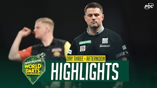 BIG UPSETS Day Three Afternoon Highlights  202425 Paddy Power World Darts Championship [upl. by Aiz]