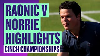 HUGE Serving by Raonic  Highlights  Milos Raonic v Cam Norrie  cinch Championships 2024 [upl. by Pump799]