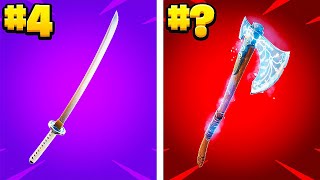 SWEATIEST OneHanded Pickaxes in Fortnite [upl. by Kenna91]