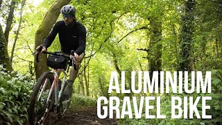 Aluminium Gravel Bike  Test Ride [upl. by Elleinahc333]