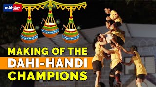 Janmashtami 2023 How Dahihandi champions are made [upl. by Dupuy959]