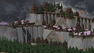 Japanese Fortress  Minecraft Timelapse FREE DOWNLOAD [upl. by Landri701]