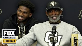 Postgame Interview Deion Sanders and Colorado become BOWL ELIGILBE  CFB on FOX [upl. by Peta967]