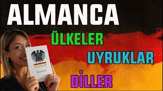 Ders 22  Almanca A1 Temel Seviye  Länder Ülkeler Nationalitäten Uyruklar amp Sprachen Diller [upl. by Milson]