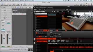 Tip How to Sample mp3 files into Maschine using Logic Pro [upl. by Ennaj]