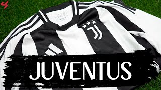 Adidas Juventus 202425 Home Jersey Unboxing  Review [upl. by Kapoor335]