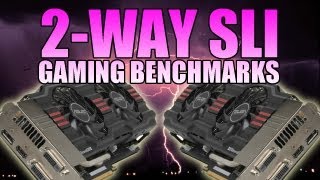 2Way SLI Benchmarks with GTX 670s Worth your money [upl. by Angelia759]