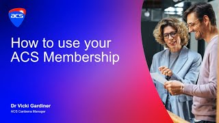 How to use your ACS Membership [upl. by Perpetua946]