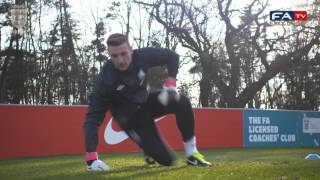 Goalkeeper Special  England U21s [upl. by Ykcul]