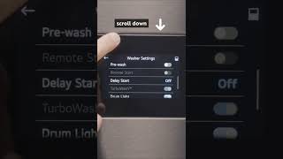 LG Washtower Changing Cycles lg appliances technology washers washingmachine howto [upl. by Hairom]