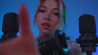 Sleep GOOD with some gentle and soft echoes ✨ ASMR  delay whispers visual triggers [upl. by Nylanna]