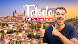 Toledo Full Travel Guide In 5 Minutes Spain [upl. by Ainevuol371]