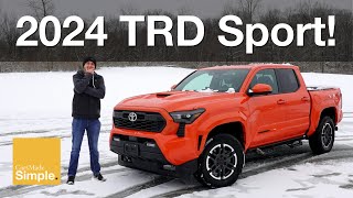 2024 Toyota Tacoma TRD Sport Premium Package  OffRoad Driving Impressions [upl. by Bosch]