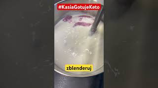 Kasia Gotuje Keto  Kefir z owocami shorts kasiagotujeketo [upl. by Miuqaoj20]