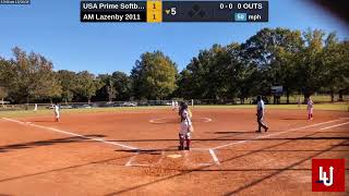 USA Prime Softball  Elson vs Athletics Mercado Lazenby 2011 20241020 [upl. by Rawlinson]