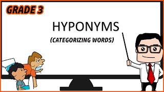 ENGLISH  HYPONYMS CATEGORIZING WORDS  GRADE 3 TCHR LEON TV  VIRTUAL LEARNING CLASSROOM [upl. by Zirkle]