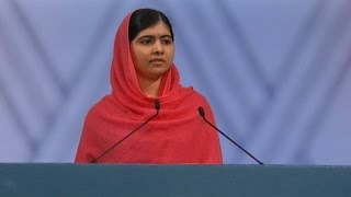 Watch Malala Yousafzais Nobel Peace Prize acceptance speech [upl. by Norvan]