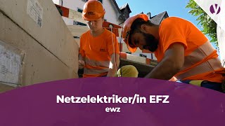 Werde Netzelektrikerin bei ewz [upl. by Nawtna396]