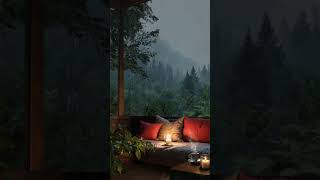 Cozy Rain Ambience 🌧️🛏️ rain thunderstorm relax rainsounds relaxing [upl. by Greeley]