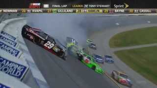 2012 Good Sam Roadside Assistance 500 Finish Japanese Commentary [upl. by Yorker513]