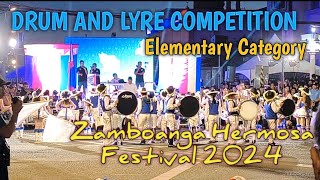 ZAMBOANGA HERMOSA FESTIVAL 2024  Drum and Lyre Competition Elementary Category [upl. by Hayman]