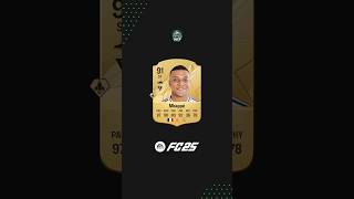 Kylian Mbappe  FIFA Evolution ⚡️ From FIFA 17 to FC 25 mbappe evolution [upl. by Seravat]