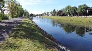 SaintJeansurRichelieu Chambly Canal Richelieu River [upl. by Katheryn]