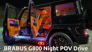 BRABUS G800 Night POV Drive [upl. by Peder]