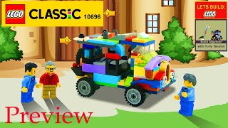 Lego Classic 10696 Car MOC Preview Vintage Cartoon Car from Lego Save Money amp Space with Lego [upl. by Rosalba]