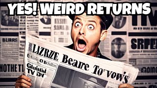 Unbelievable news you must see YES WEIRD NEWS IS RETURNING [upl. by Ailliw]