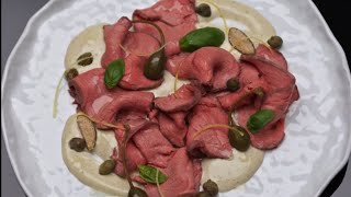 Vitello tonnato recipe [upl. by Cran]