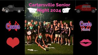 Cartersville Senior Night 2024 [upl. by Shinberg]