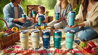 Stanley Quencher H20 Tumbler Review Best 40oz Insulated Cup for Cold amp Hot Drinks in 2024 [upl. by Nonnelg]