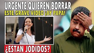 Así EL DICTADOR metió la PATA hoy en PLENAS VOTACIONES la OPOSITORA Corina lo APLASTO con todo [upl. by Glanti]