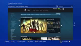 How to Play Steam Games on PS4 [upl. by Isolda]