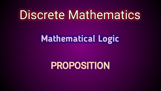 Mathematical logics proposition  logical connectives  truth table  equivalance  tautology [upl. by Pip]