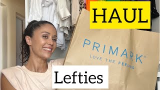 HAUL PRIMARK Y LEFTIES [upl. by Gussie]